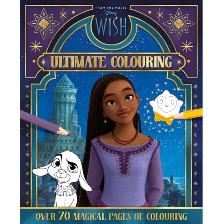 Disney Wish Ultimate Colouring Book i gruppen LEGETØJ, BØRN & BABY / Legetøj / Hobbyartikler hos TP E-commerce Nordic AB (D05606)