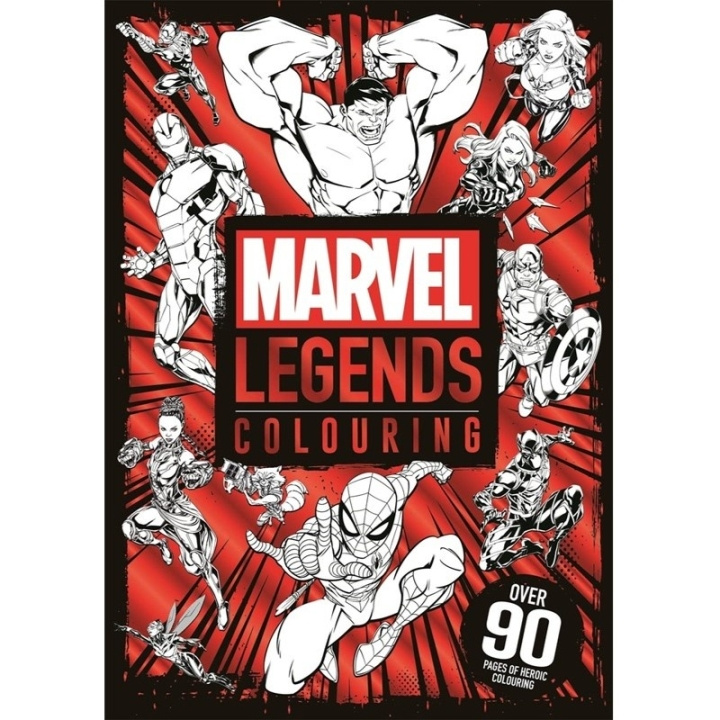 Marvel Legends Colouring Book i gruppen LEGETØJ, BØRN & BABY / Legetøj / Hobbyartikler hos TP E-commerce Nordic AB (D05611)