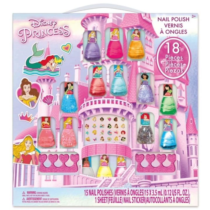 Disney Princess Nail Polish Set i gruppen LEGETØJ, BØRN & BABY / Legetøj / Udklædning hos TP E-commerce Nordic AB (D05614)