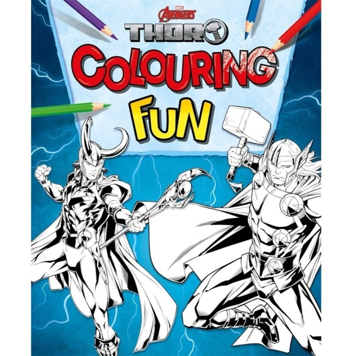 Marvel Thor Colouring Fun i gruppen LEGETØJ, BØRN & BABY / Legetøj / Hobbyartikler hos TP E-commerce Nordic AB (D05615)