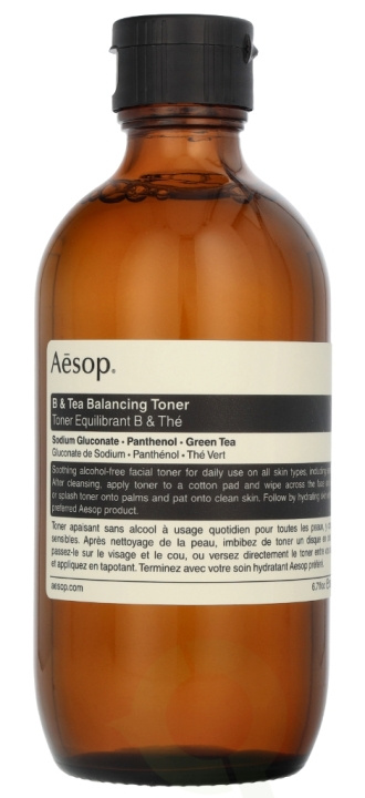 AESOP B & Tea Balancing Toner 200 ml i gruppen SKØNHED & HELSE / Hudpleje / Ansigt / Ansigtsolie hos TP E-commerce Nordic AB (D05620)