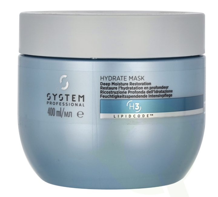 Wella System P. - Lipid Code - Hydrate Mask H3 400 ml i gruppen SKØNHED & HELSE / Hudpleje / Ansigt / Masker hos TP E-commerce Nordic AB (D05668)