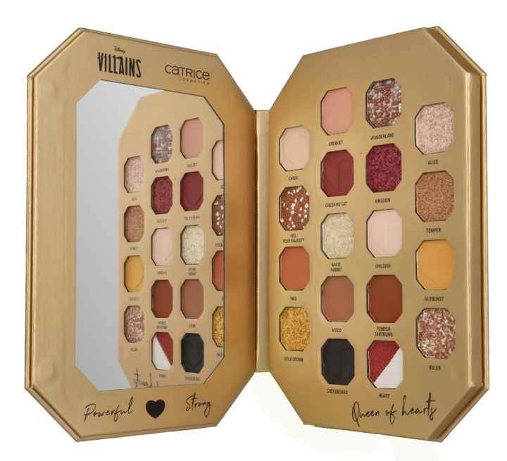 Catrice Disney Villains Queen Of Hearts Palette Lim. Edition 18 g i gruppen SKØNHED & HELSE / Makeup / Værktøj & Makeup sæt / Makeup palette hos TP E-commerce Nordic AB (D05794)