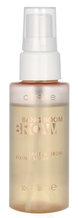 Catrice Bang Boom Brow Face & Brow Fixing Spray 50 ml i gruppen SKØNHED & HELSE / Makeup / Makeup ansigt / Setting Spray hos TP E-commerce Nordic AB (D05816)