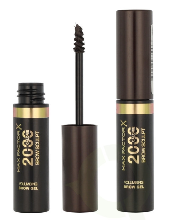 Max Factor 2000 Calorie Brow Sculpt Volumising Brow Gel 4.5 ml #004 Black Brown i gruppen SKØNHED & HELSE / Makeup / Øjne og øjenbryn / Øjenbryn gel hos TP E-commerce Nordic AB (D05848)