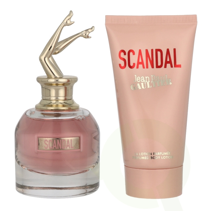 Jean Paul Gaultier Scandal Giftset 125 ml Edp Spray 50ml/Body Lotion 75ml i gruppen SKØNHED & HELSE / Duft & Parfume / Parfume / Parfume til hende hos TP E-commerce Nordic AB (D05932)