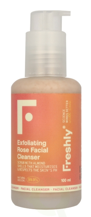 Freshly Cosmetics Exfoliating Rose Facial Cleanser 100 ml i gruppen SKØNHED & HELSE / Hudpleje / Ansigt / Rengøring hos TP E-commerce Nordic AB (D05974)