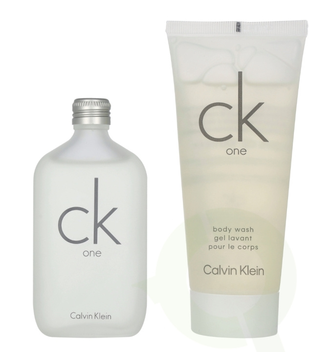 Calvin Klein CK One Giftset 150 ml Edt 50ml/Body Wash 100ml i gruppen SKØNHED & HELSE / Duft & Parfume / Parfume / Unisex hos TP E-commerce Nordic AB (D06105)