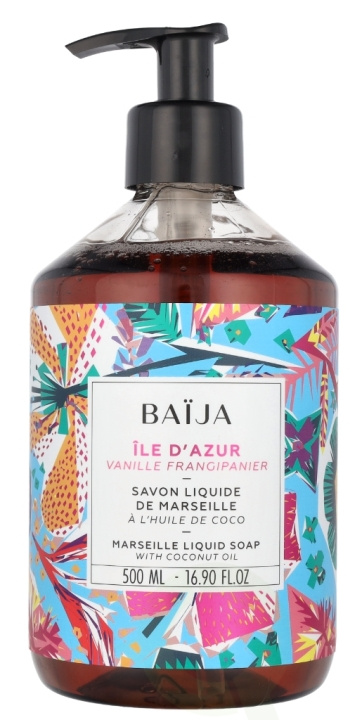 Baija Paris Baija Ile D\'Azur Liquid Soap 500 ml Vanille Frangipanier i gruppen SKØNHED & HELSE / Hudpleje / Ansigt / Ansigtsolie hos TP E-commerce Nordic AB (D06114)