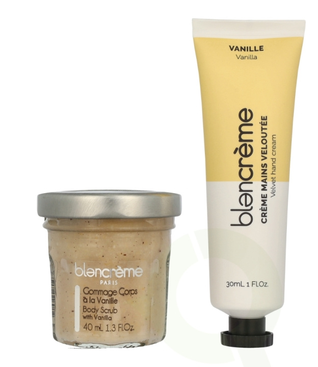 Blancreme Hand Cream Duo 70 ml Hand Cream 30ml/Scrub 40ml - Tonka i gruppen SKØNHED & HELSE / Manicure / pedicure / Håndcreme hos TP E-commerce Nordic AB (D06121)