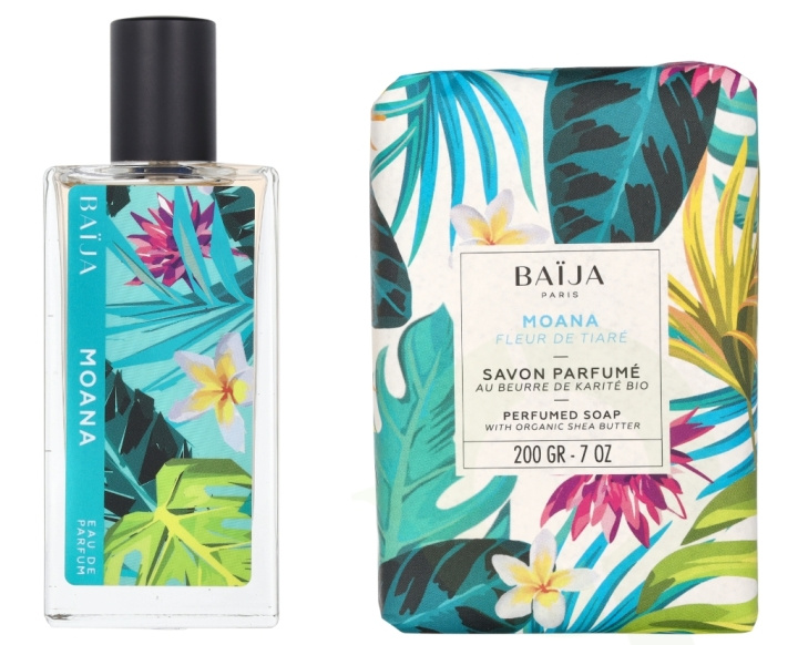 Baija Paris Baija Moana Body Treatment Set 250 ml Edp Spray 50ml/Solid Soap 200gr i gruppen SKØNHED & HELSE / Duft & Parfume / Øvrig duft / Duftspreder hos TP E-commerce Nordic AB (D06130)