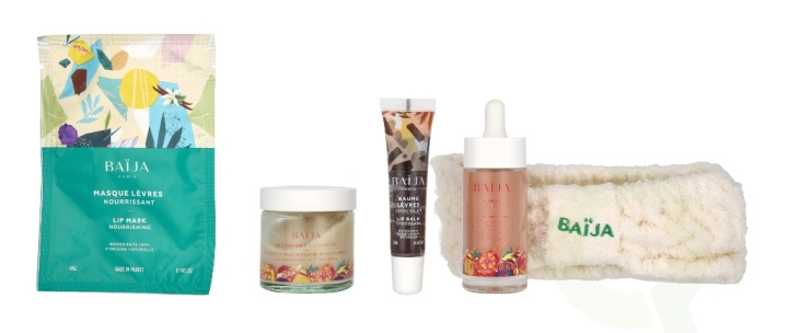 Baija Paris Baija Toning & Comforting Face Set 99 ml 50ml/30ml/4ml/15ml/trousse/Headband i gruppen SKØNHED & HELSE / Hudpleje / Ansigt / Ansigtscreme hos TP E-commerce Nordic AB (D06133)