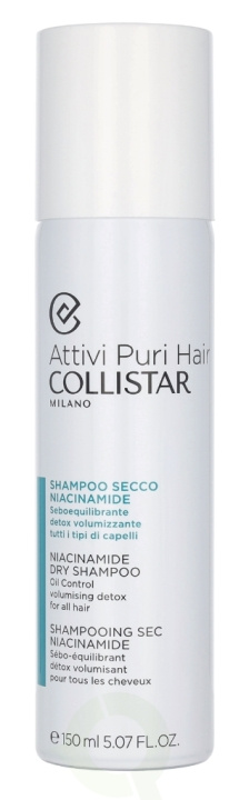 Collistar Attivi Puri Niacinamide Dry Shampoo 150 ml i gruppen SKØNHED & HELSE / Hår og styling / Hårpleje / Shampoo hos TP E-commerce Nordic AB (D06157)