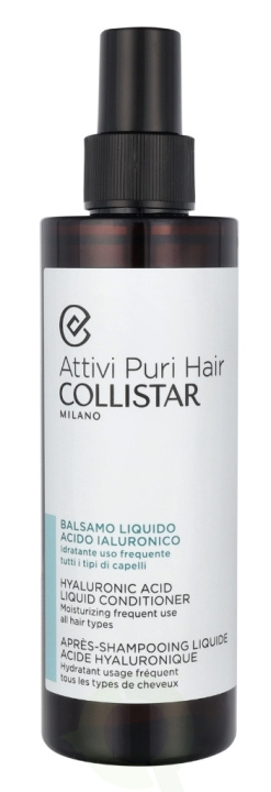 Collistar Attivi Puri Hyaluronic Acid Liquid Conditioner 200 ml i gruppen SKØNHED & HELSE / Hår og styling / Hårpleje / Balsam hos TP E-commerce Nordic AB (D06158)