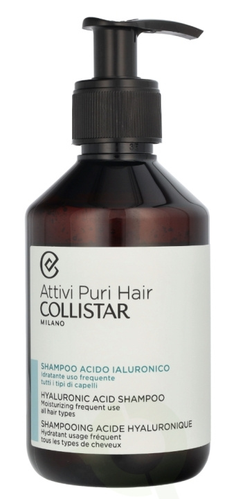 Collistar Attivi Puri Hyaluronic Acid Shampoo 250 ml i gruppen SKØNHED & HELSE / Hår og styling / Hårpleje / Shampoo hos TP E-commerce Nordic AB (D06159)