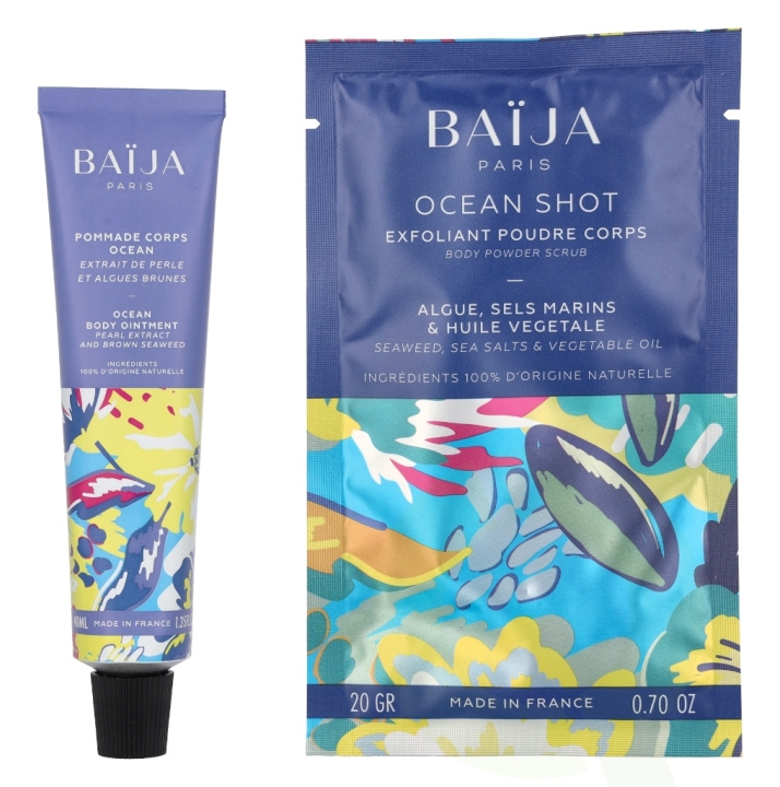 Baija Paris Baija My Ocean Body Set 60 ml Body Ointment 40ml/Exfoliant Powder 20gr i gruppen SKØNHED & HELSE / Hudpleje / Kropspleje / Body lotion hos TP E-commerce Nordic AB (D06175)