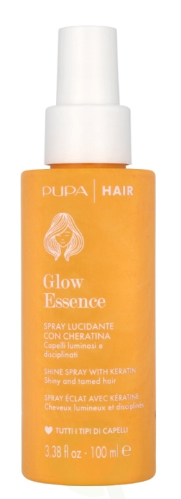 Pupa Milano Pupa Glow Essence Shine Spray With Keratin 100 ml i gruppen SKØNHED & HELSE / Hår og styling / Hårpleje / Gloss hos TP E-commerce Nordic AB (D06222)