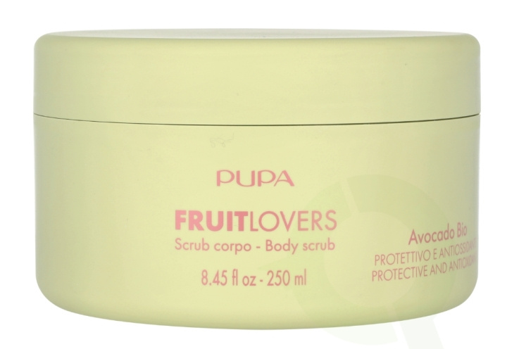 Pupa Milano Pupa Fruit Lovers Body Scrub Fruit Lover Gommage Corps 250 ml Avocado i gruppen SKØNHED & HELSE / Hudpleje / Kropspleje / Body lotion hos TP E-commerce Nordic AB (D06224)