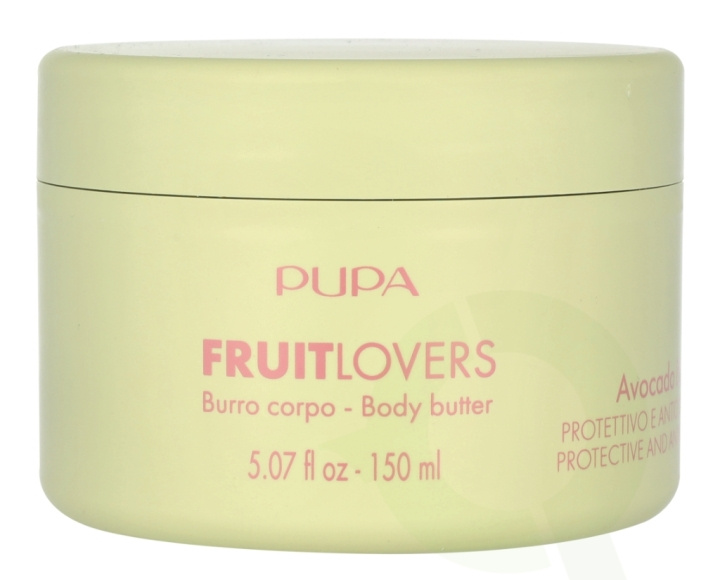 Pupa Milano Pupa Fruit Lovers Body Cream Fruit Lover Creme Corps 150 ml Avocado i gruppen SKØNHED & HELSE / Hudpleje / Kropspleje / Body lotion hos TP E-commerce Nordic AB (D06228)