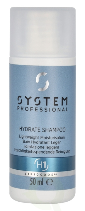 Wella System P. - Lipid Code - Women Hydrate Shampoo H1 50 ml i gruppen SKØNHED & HELSE / Hår og styling / Hårpleje / Shampoo hos TP E-commerce Nordic AB (D06254)