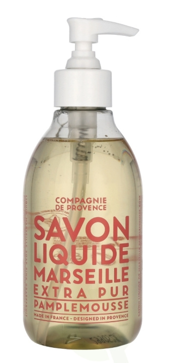 Compagnie De Provence Marseille Liquid Soap 300 ml Pink Grapefruit i gruppen SKØNHED & HELSE / Hudpleje / Kropspleje / Bad & brusecreme hos TP E-commerce Nordic AB (D06258)