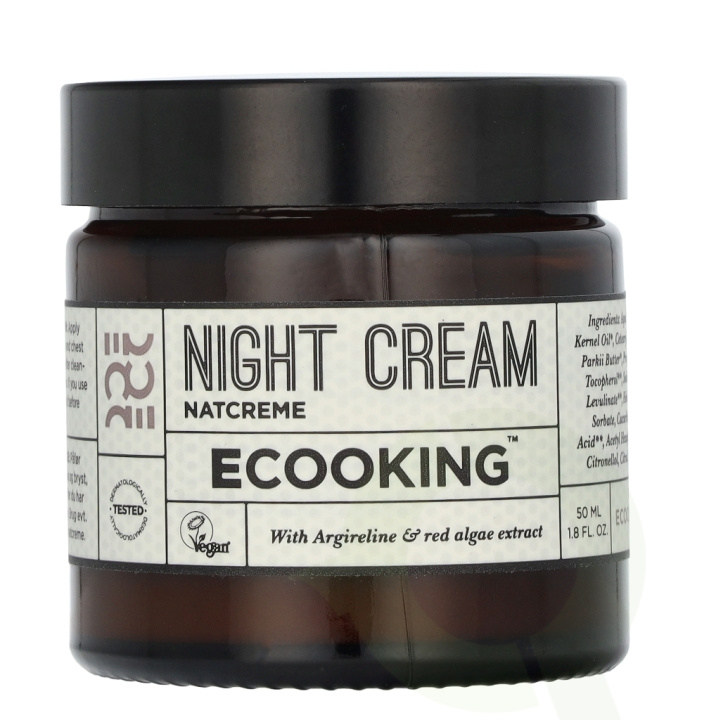 Ecooking Night Cream 50 ml i gruppen SKØNHED & HELSE / Hudpleje / Ansigt / Ansigtscreme hos TP E-commerce Nordic AB (D06279)