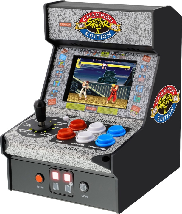 My Arcade Street Fighter 2 Champion Edition Micro Player 7,5 i gruppen HJEMMEELEKTRONIK / Spilkonsoller og tilbehør / Øvrige spil hos TP E-commerce Nordic AB (D06321)