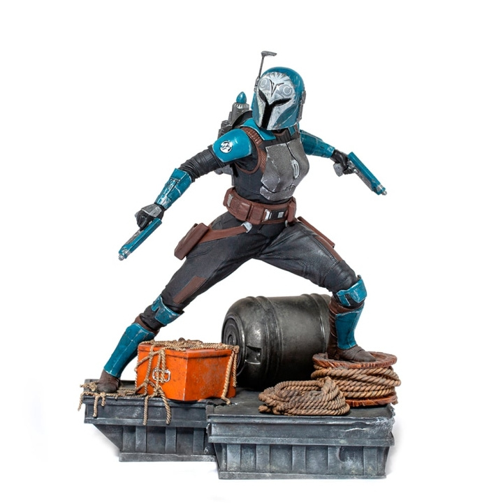 Star Wars Bo-Katan Statue Art Skala 1/10 i gruppen SPORT, FRITID & HOBBY / Sjove gadgets / Samlergenstande hos TP E-commerce Nordic AB (D06348)