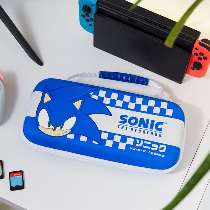 Numskull Officielt Sonic the Hedgehog Character Design Switch-etui i gruppen HJEMMEELEKTRONIK / Spilkonsoller og tilbehør / Nintendo Switch / Tilbehør hos TP E-commerce Nordic AB (D06391)