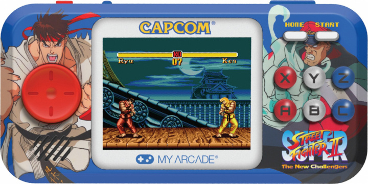 My Arcade SUPER STREET FIGHTER II POCKET PLAYER PRO i gruppen HJEMMEELEKTRONIK / Spilkonsoller og tilbehør / Øvrige spil hos TP E-commerce Nordic AB (D06408)