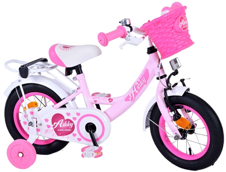 Volare Børnecykel 12 - Ashley Pink (31232) i gruppen LEGETØJ, BØRN & BABY / Udeleg & Sport / Cykler og scootere hos TP E-commerce Nordic AB (D06418)