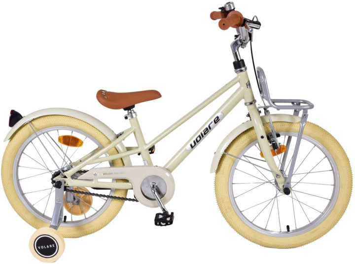 Volare Børnecykel 18 - Melody Satin Sand (21891) i gruppen LEGETØJ, BØRN & BABY / Udeleg & Sport / Cykler og scootere hos TP E-commerce Nordic AB (D06421)