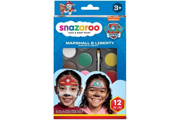 Snazaroo Paw Patrol - Sminkesæt med farver - Marshall & Liberty (791107) i gruppen LEGETØJ, BØRN & BABY / Legetøj / Udklædning hos TP E-commerce Nordic AB (D06428)