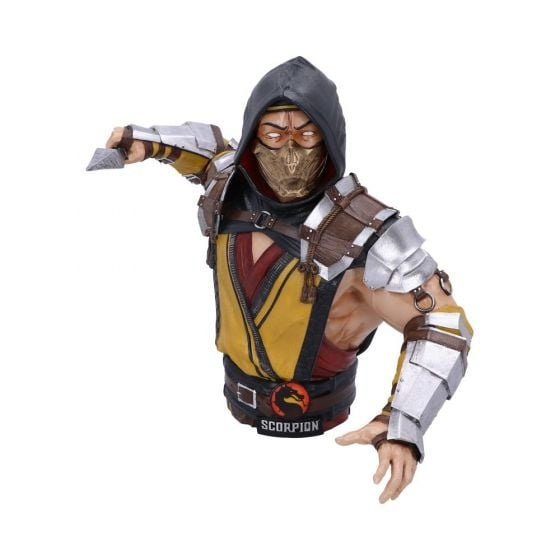 Nemesis Now Mortal Kombat Scorpion-buste 29,5 cm i gruppen SPORT, FRITID & HOBBY / Sjove gadgets / Samlergenstande hos TP E-commerce Nordic AB (D06476)