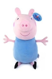 Peppa Pig Plys 50 cm - George (I-PEP-9277-2-FO) i gruppen LEGETØJ, BØRN & BABY / Babyleg (0-3 år) / Tøjdyr hos TP E-commerce Nordic AB (D06489)