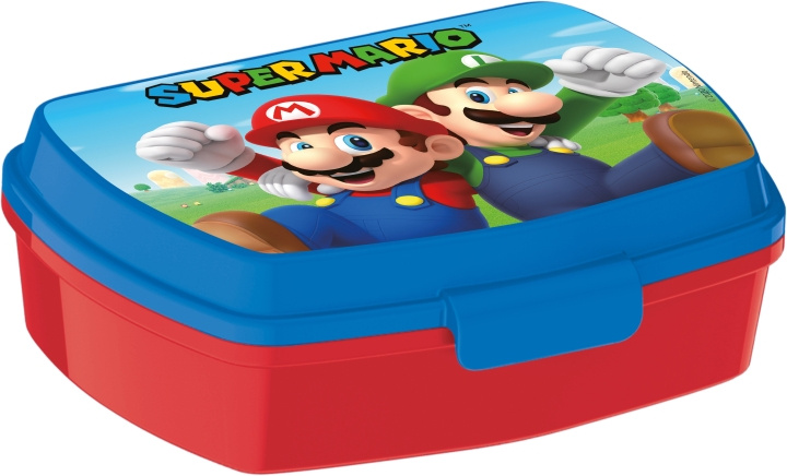 Super Mario Super Mario Stor - Madkasse - (21474) i gruppen LEGETØJ, BØRN & BABY / Mad & Drikke / Børnebestik og tallerkener hos TP E-commerce Nordic AB (D06502)