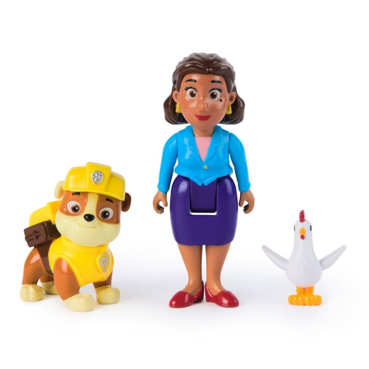 Paw Patrol Hero Pup - Borgmester Goodway & Rubble (6070749) i gruppen LEGETØJ, BØRN & BABY / Legetøj / Figurer, miniaturer og tilbehør hos TP E-commerce Nordic AB (D06516)