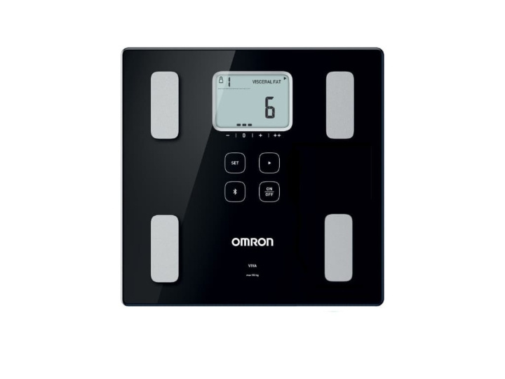 Omron VIVA Smart Analytical Balance Scale - Sort i gruppen SKØNHED & HELSE / Helse / Badevægte hos TP E-commerce Nordic AB (D06531)