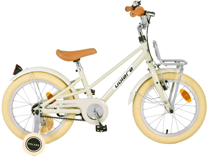 Volare Børnecykel 16 - Melody Satin Sand (21691) i gruppen LEGETØJ, BØRN & BABY / Udeleg & Sport / Cykler og scootere hos TP E-commerce Nordic AB (D06588)