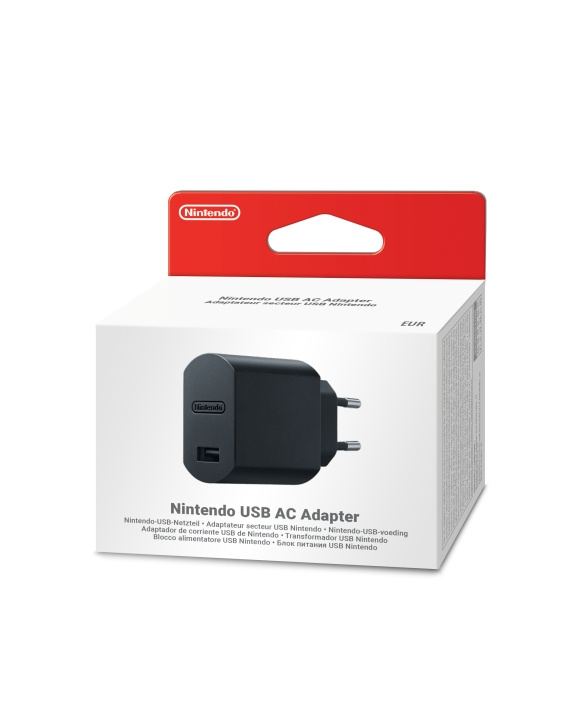 Nintendo USB AC-adapter i gruppen HJEMMEELEKTRONIK / Spilkonsoller og tilbehør / Nintendo Switch / Tilbehør hos TP E-commerce Nordic AB (D06663)