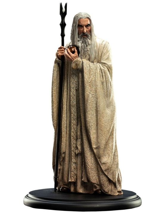 Weta Workshop Ringenes Herre - Saruman Statue Mini i gruppen LEGETØJ, BØRN & BABY / Legetøj / Figurer, miniaturer og tilbehør hos TP E-commerce Nordic AB (D06688)