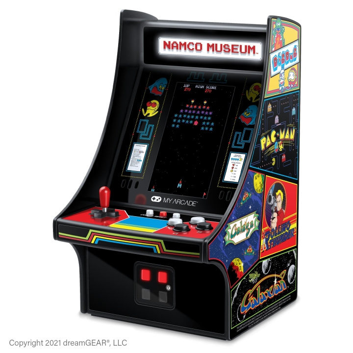 My Arcade MINI PLAYER 10 BANDAI NAMCO™ MUSEUM HITS (20 I 1) i gruppen HJEMMEELEKTRONIK / Spilkonsoller og tilbehør / Øvrige spil hos TP E-commerce Nordic AB (D06698)