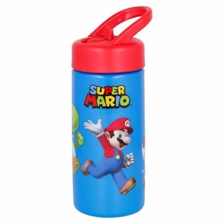 Super Mario Super Mario Stor - Sipper vandflaske (410 ml) - (088808718-21401) i gruppen LEGETØJ, BØRN & BABY / Mad & Drikke / Sutteflasker og tilbehør hos TP E-commerce Nordic AB (D06742)