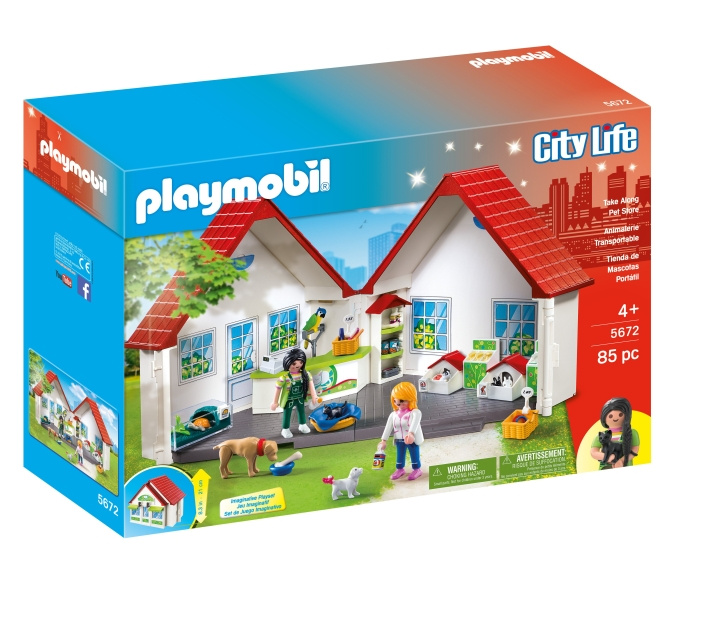 Playmobil Tag med på dyreklinik (71396) i gruppen LEGETØJ, BØRN & BABY / Legetøj / Legesæt hos TP E-commerce Nordic AB (D06747)