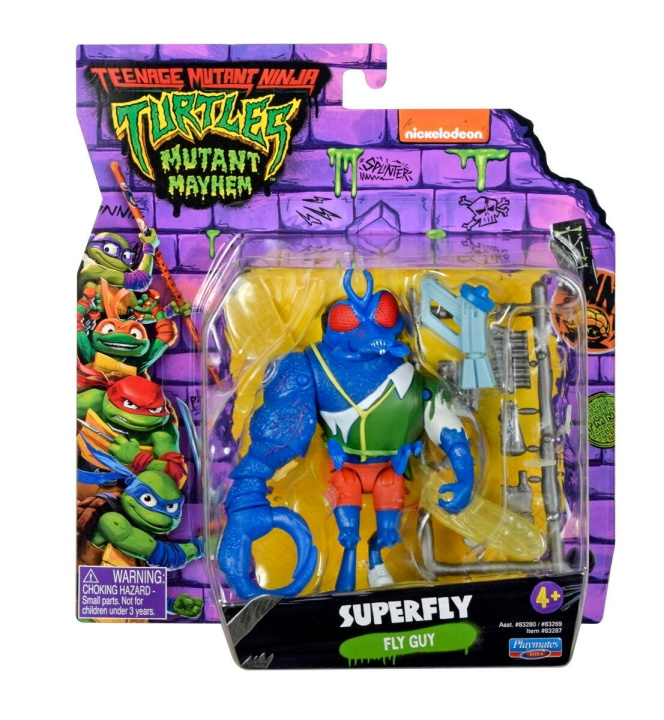 Teenage Mutant Ninja Turtles Turtles Mutant Mayhem - Basisfigurer 12 cm - Firefly i gruppen LEGETØJ, BØRN & BABY / Legetøj / Figurer, miniaturer og tilbehør hos TP E-commerce Nordic AB (D06779)