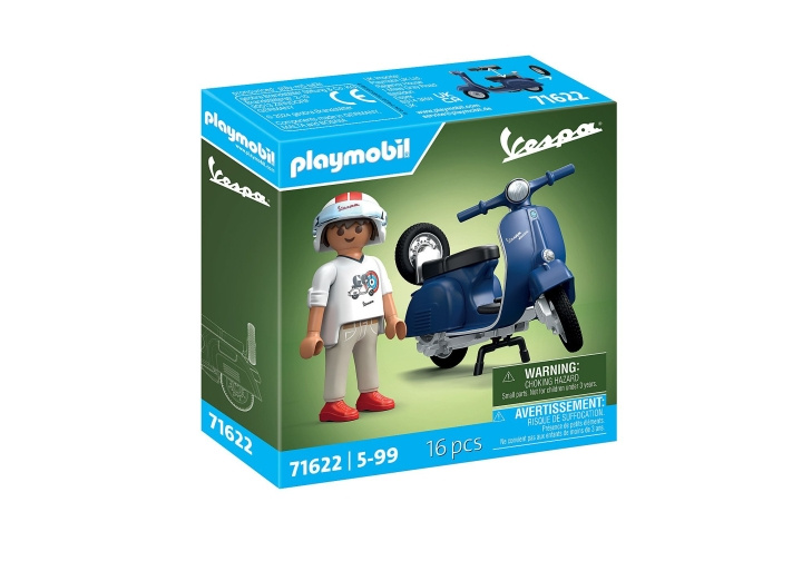 Playmobil 1969 Vespa 150 Sprint Veloce, blå (71622) i gruppen LEGETØJ, BØRN & BABY / Legetøj / Figurer, miniaturer og tilbehør hos TP E-commerce Nordic AB (D06783)