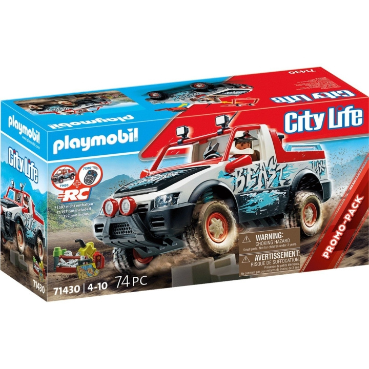 Playmobil Rallybil (71430) i gruppen LEGETØJ, BØRN & BABY / Legetøj / Legetøjsbiler hos TP E-commerce Nordic AB (D06786)