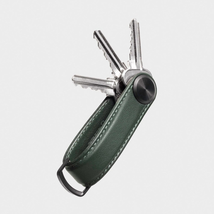 Orbitkey Key Organiser Pro Læder - Evergreen i gruppen SPORT, FRITID & HOBBY / Sjove gadgets / Smarte løsninger hos TP E-commerce Nordic AB (D06794)