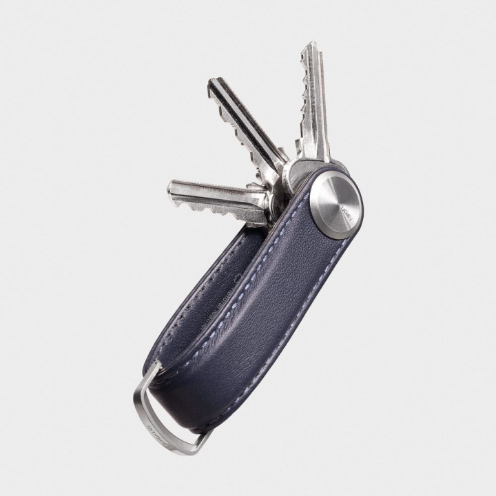 Orbitkey Key Organiser Pro læder - safir i gruppen SPORT, FRITID & HOBBY / Sjove gadgets / Smarte løsninger hos TP E-commerce Nordic AB (D06795)