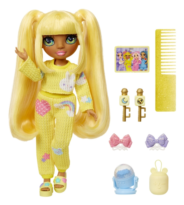 Rainbow High - Junior High PJ Party Fashion Dolls - Sunny i gruppen LEGETØJ, BØRN & BABY / Legetøj / Docks og tilbehør hos TP E-commerce Nordic AB (D06861)